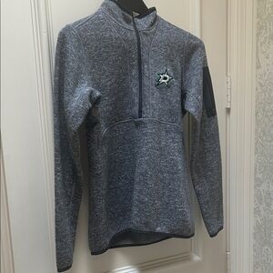 Dallas Stars Women's Gray Quarter-Zip Ski Jacket